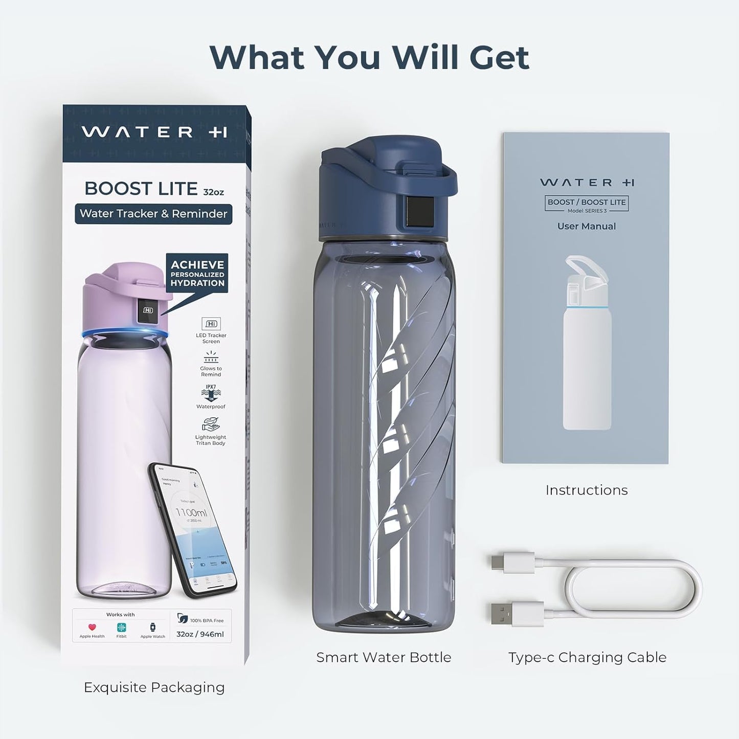 BOOST LITE Smart Water Bottle