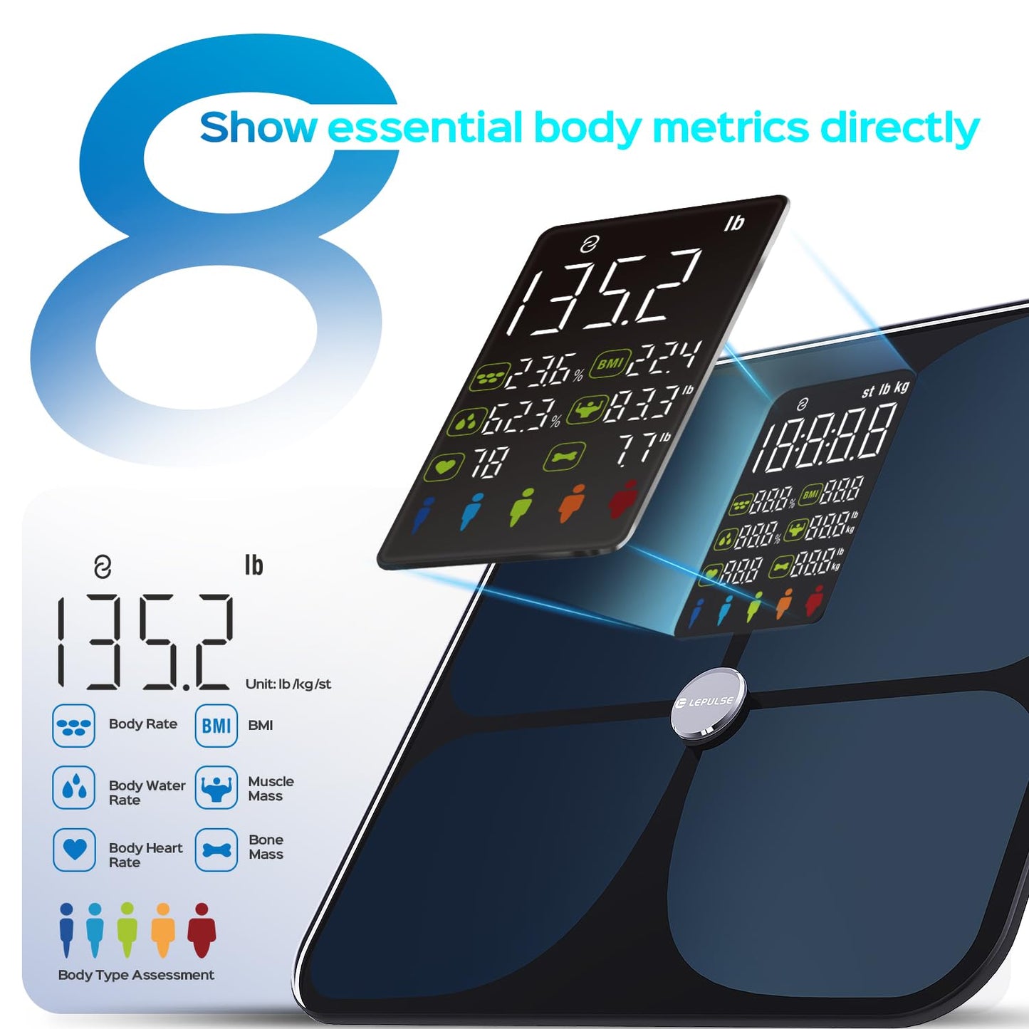 Smart Digital Body Weight Scale
