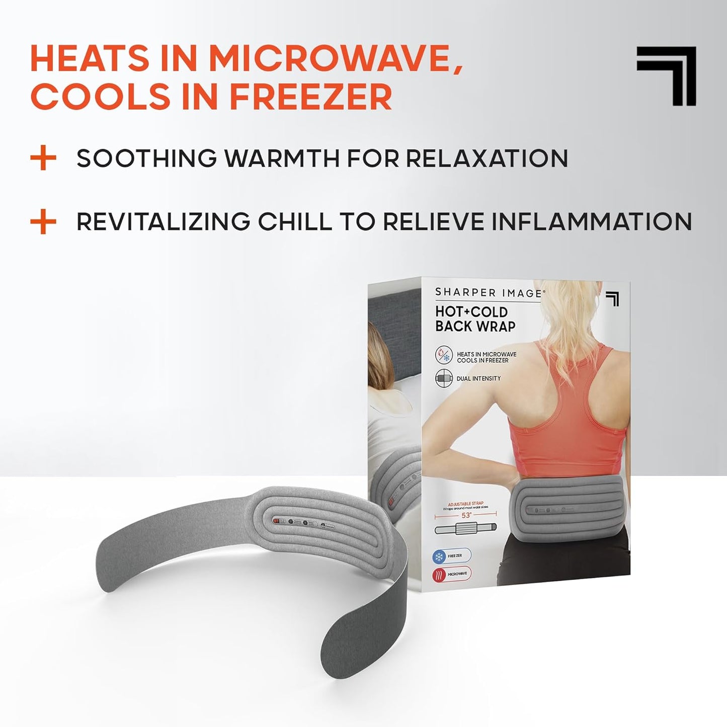 Sharper Image® Hot + Cold Back Wrap