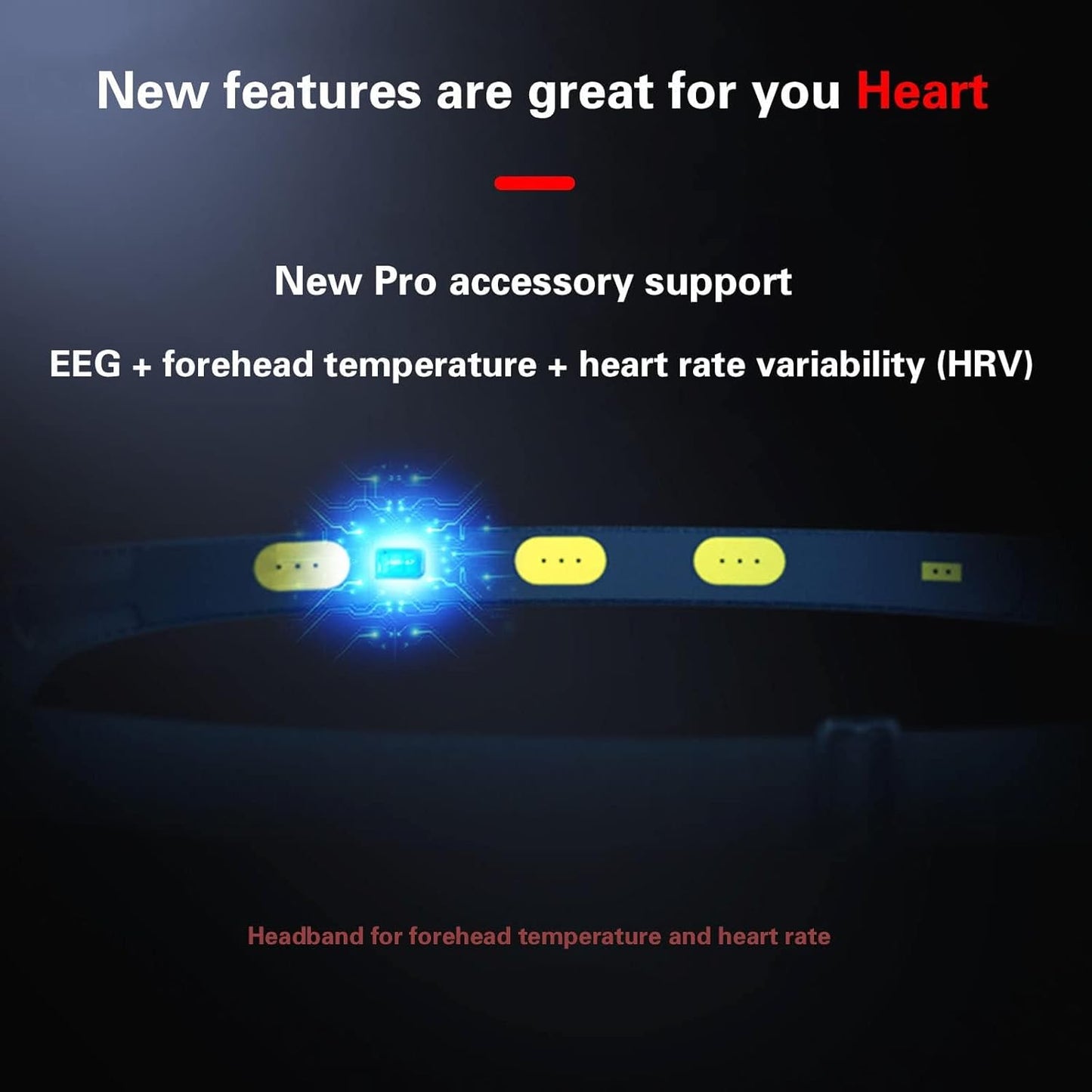 Meditation Headband with Brainwave Sensor