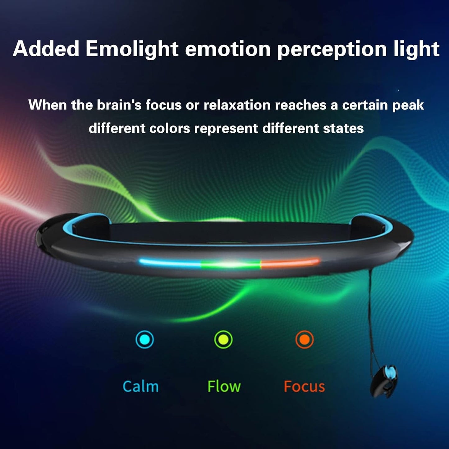 Meditation Headband with Brainwave Sensor