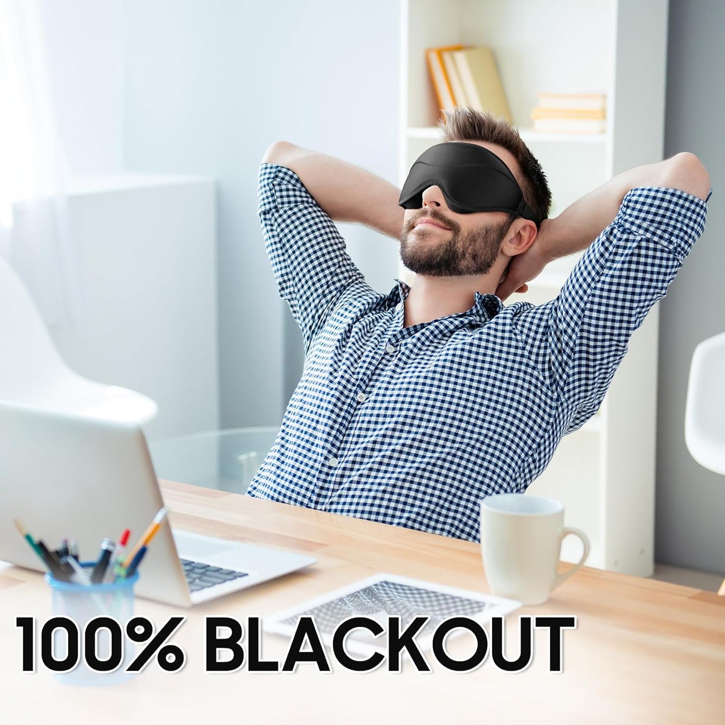 Total Blackout 3D Sleep Mask