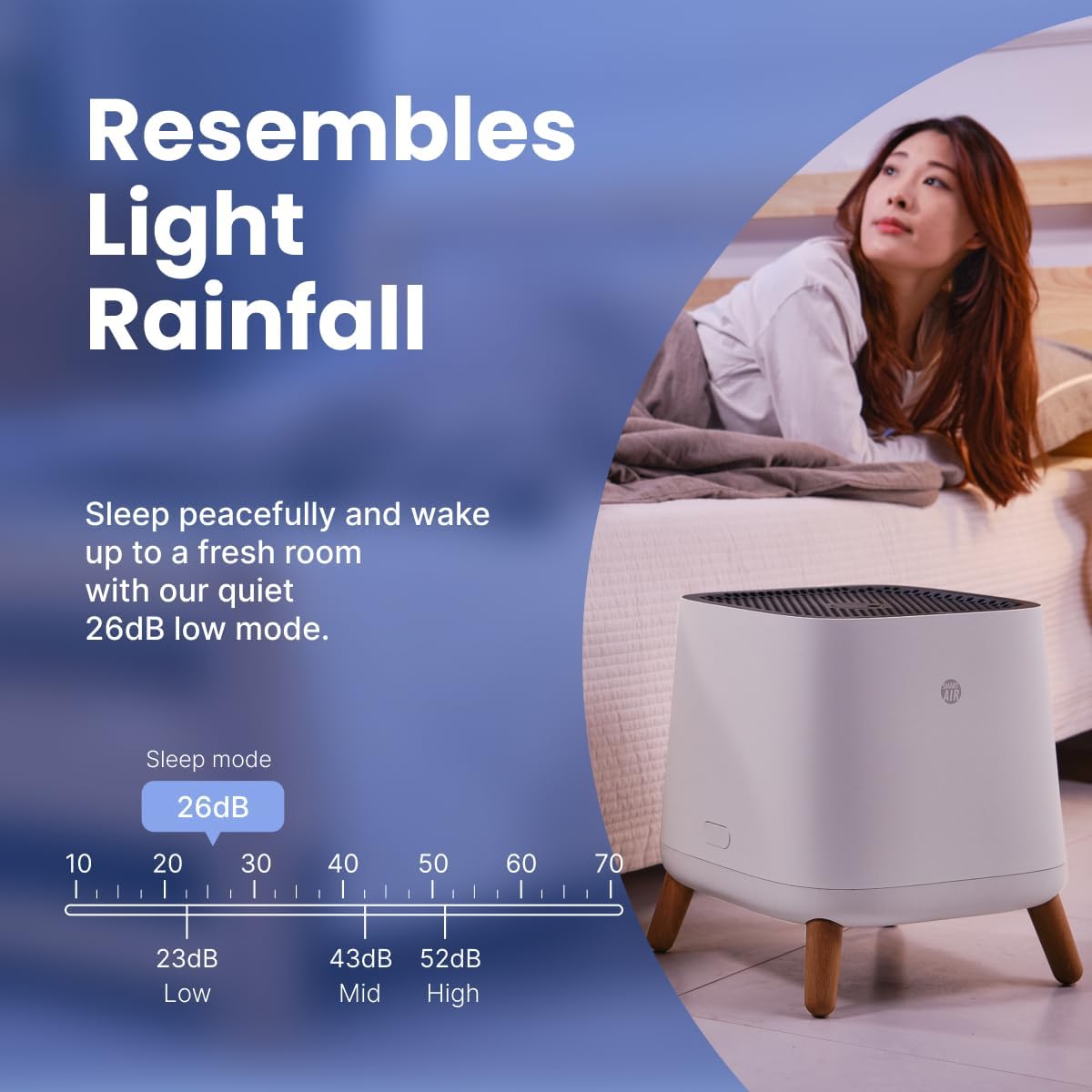 SQAIR Smart Air Purifier for Home Gym