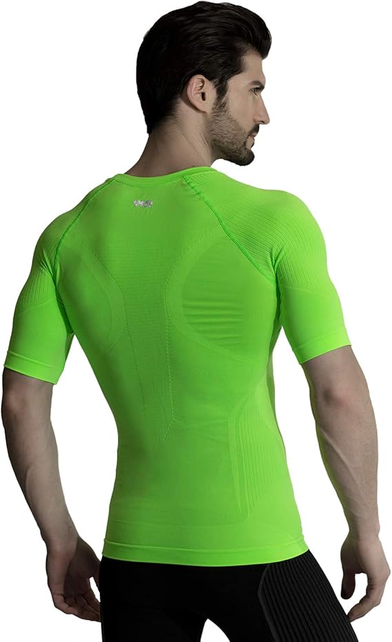Men’s Cool Dry Compression Shirt with Heart Rate Monitor
