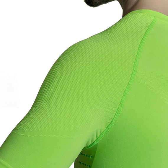 Men’s Cool Dry Compression Shirt with Heart Rate Monitor